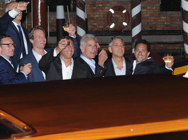 George Clooney and Amal Alamuddin Wedding Pictures